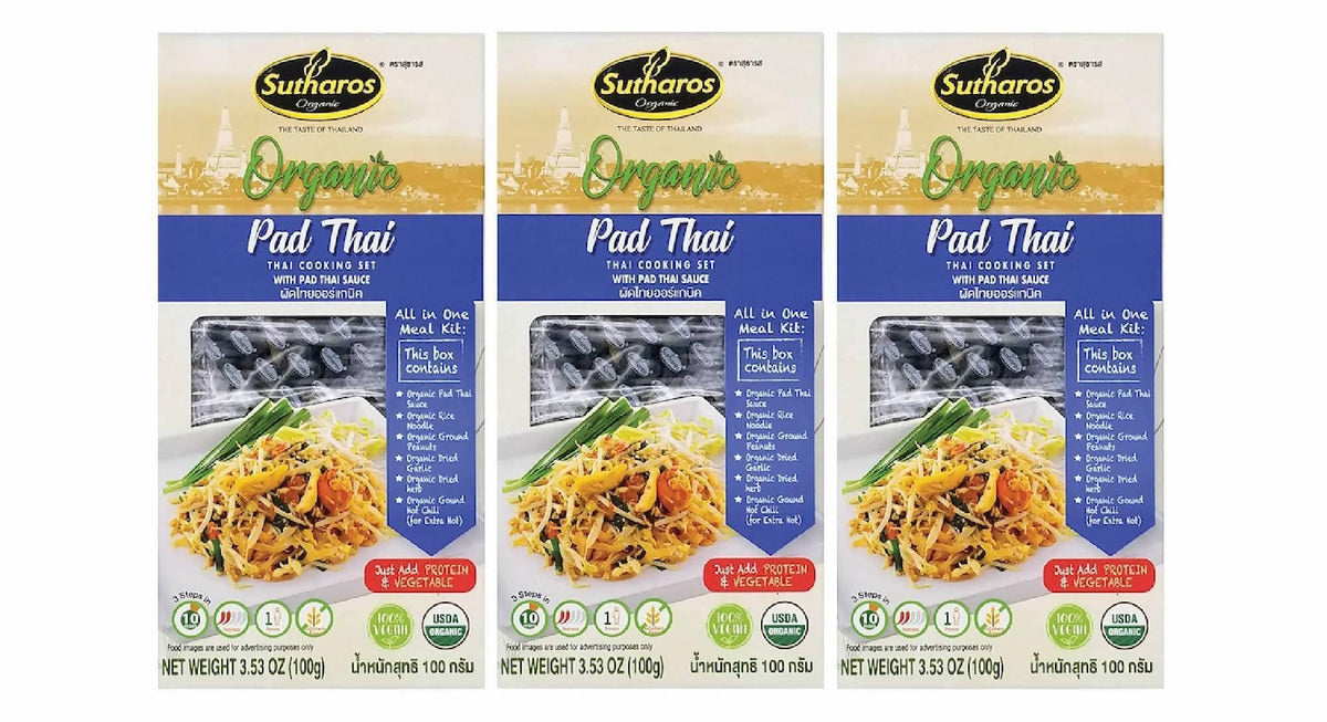 [Sutharos] Organic Pad Thai Noodle Meal Kit exclusive at Tastermonial