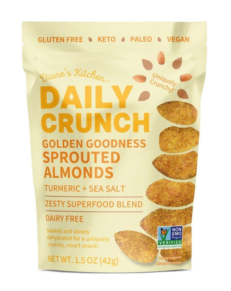 [Daily Crunch] Golden Goodness Sprouted Almonds | 1.5oz |1ct