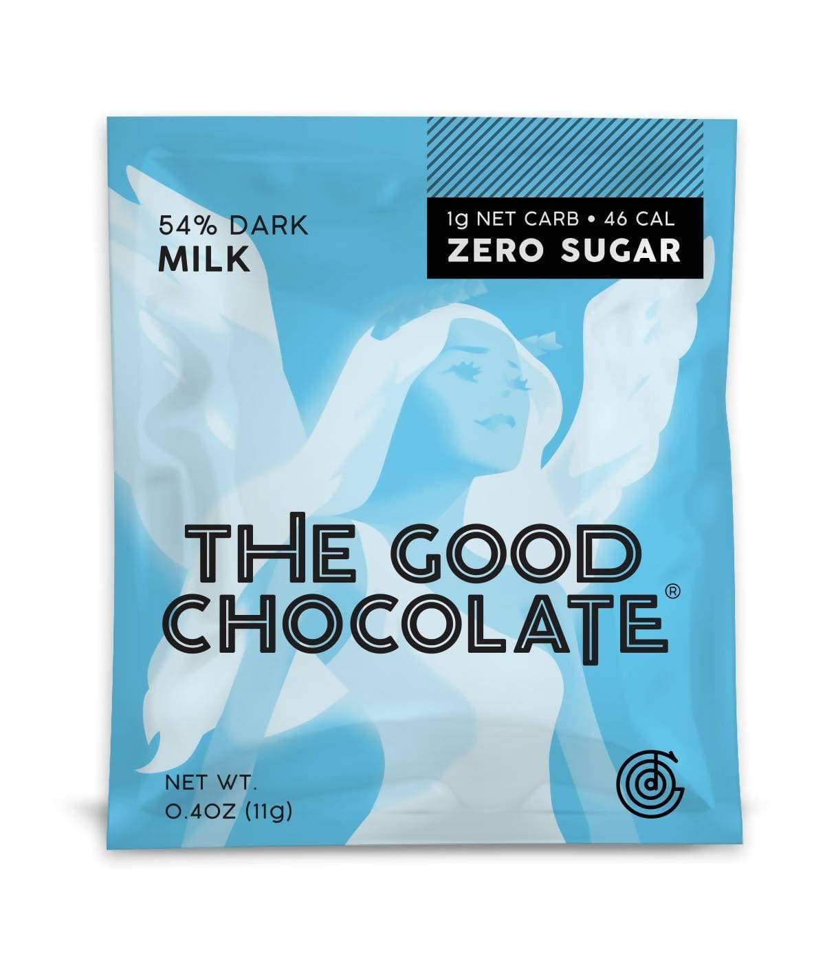 Milk Chocolate 54% Zero Sugar Square exclusive at Tastermonial