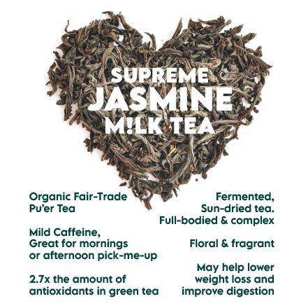 [Twrl Tea] Supreme Jasmine Milk Tea x2